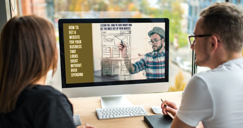 Image showing how to save on business website