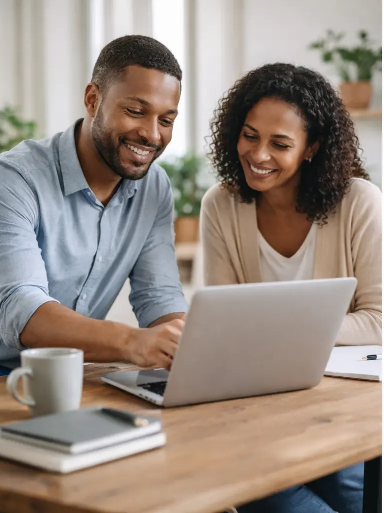 Small business consultation discussing website care and maintenance services