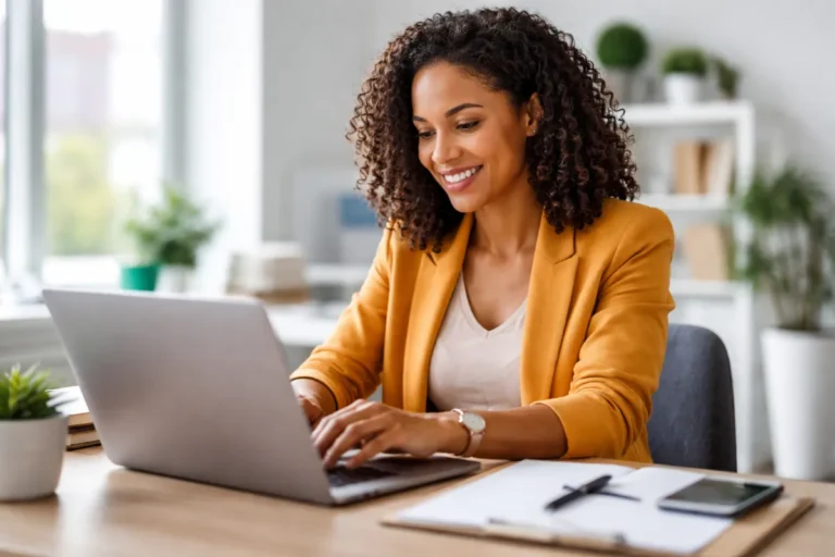 Professional website designer working with business website in Albany NY