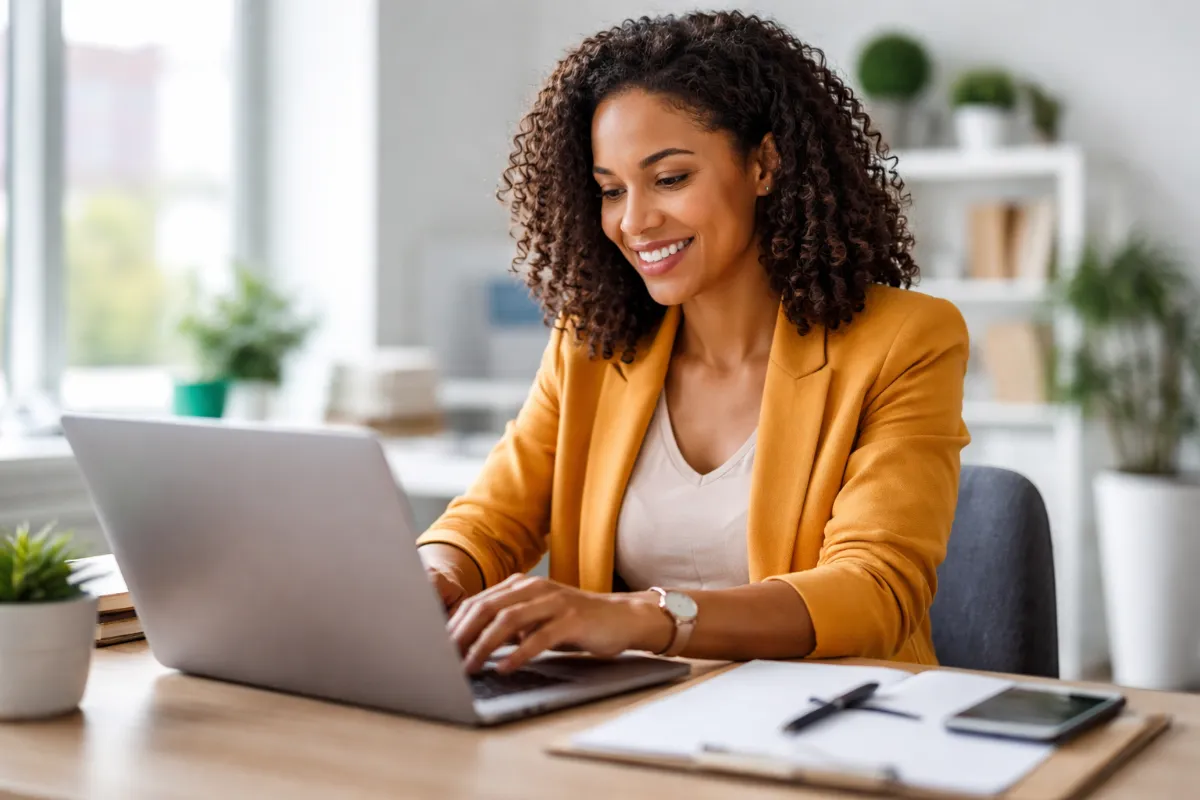 Professional website designer working with business website in Albany NY